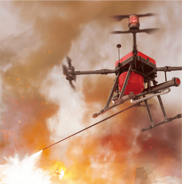 Fire Fighter Drone